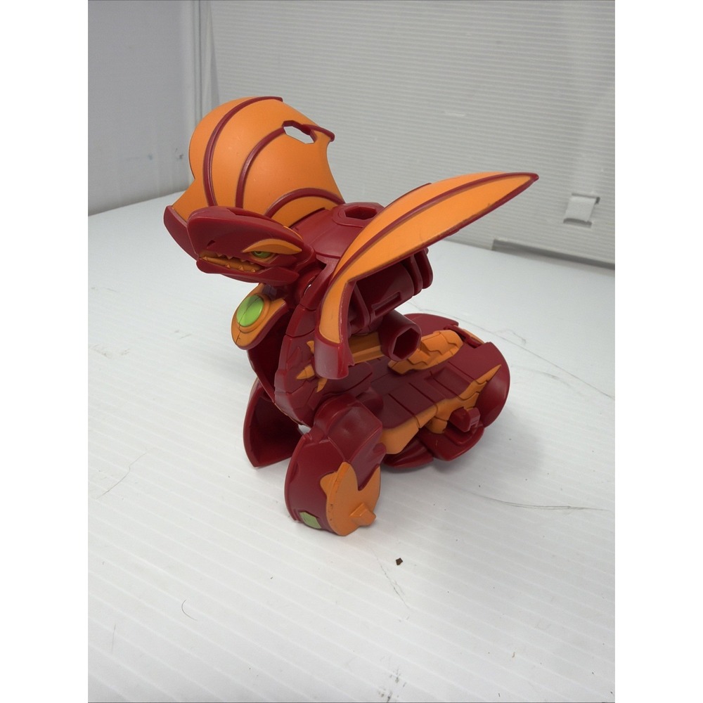 Bakugan Armored Alliance Deka Dragonoid‎ Jumbo Large Rare Red Orange Winged